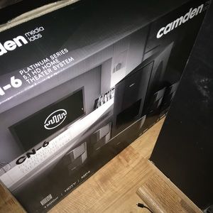 Camden home theater system new